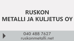 Ruskon Metalli- ja kuljetus Oy logo